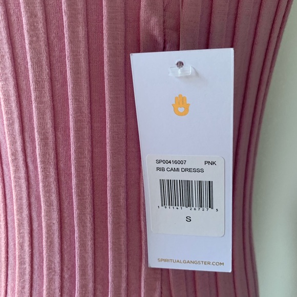 SPIRITUAL GANGSTER RIB CAMI DRESS - Picture 4 of 4